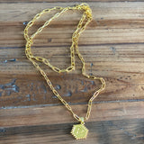 R Initial Necklace