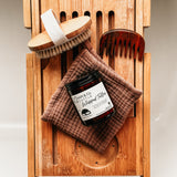 RAM and Co. engraved Sandalwood Comb