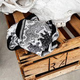 Black Paisley Wild Rag
