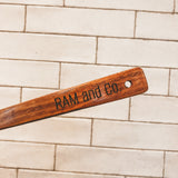 Large Wooden RAM & Co. Spatula
