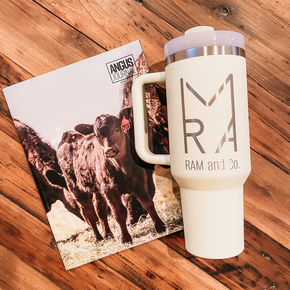 RAM & Co. Tumbler in Beige