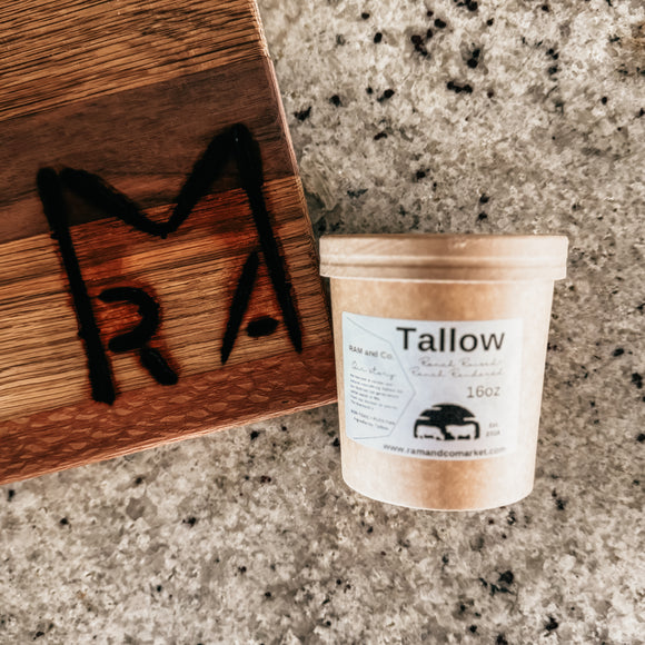 Cooking Tallow 16oz