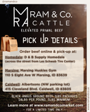 SPECIAL Ancestral Ground Beef 1lbs packages (5LBS MINIMUM)