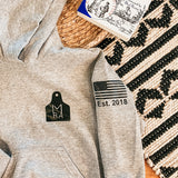 RAM & Co. Gray Hoodie || YOUTH