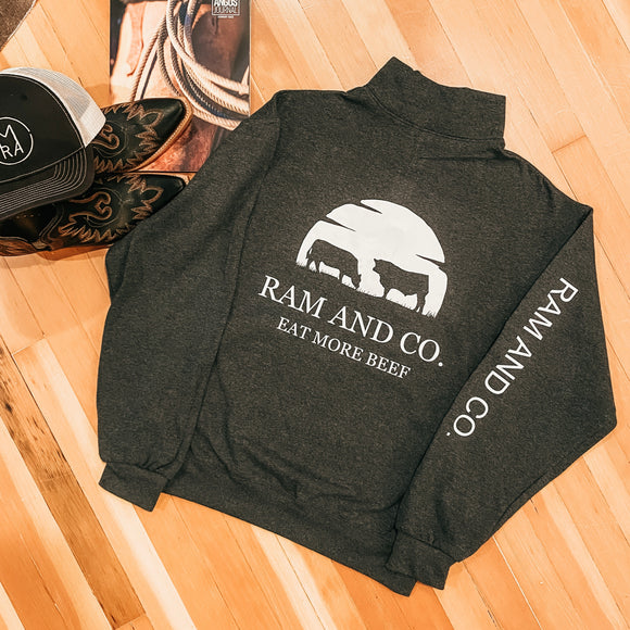 RAM & Co. Quarter Zip Sweatshirt - Unisex