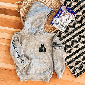 RAM & Co. Gray Hoodie || YOUTH