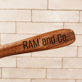Large Wooden RAM & Co. Utensil