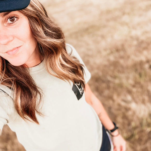 RAM & Co. Cattle Tag Tee in Sage