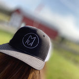 RAM and Co. Black Trucker Hat