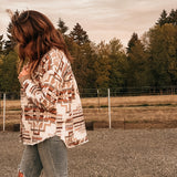 The Buffalo Aztec Shacket