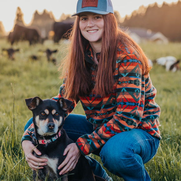 Sunset Sand Fleece Zip